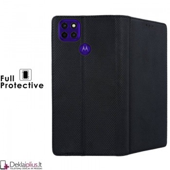 Telone smart magnet serijos atverčiamas dėklas - juodas (Motorola Moto G9 Power) Telone smart magnet serijos atverčiamas dėklas - juodas (Motorola Moto G9 Power)